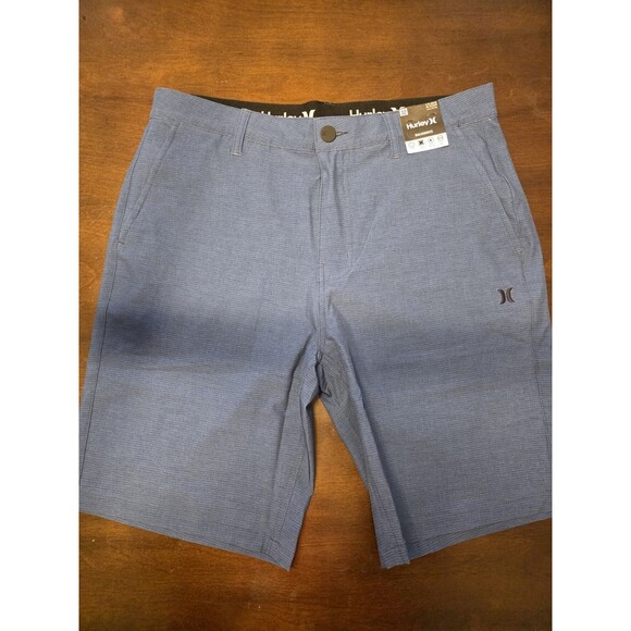 New Hurley Mens Explore Printed Hybrid Walk Shorts 32 Sea View NWT New With Tags - Picture 1 of 8